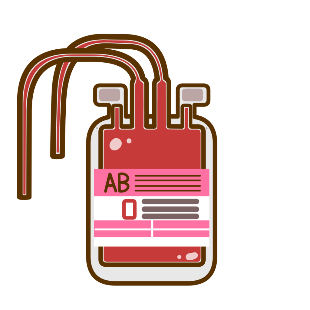 輸血パック　AB型